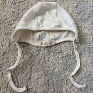 MABO Clothier Organic Knit Cotton Bonnet Baby 3 Months Newborn